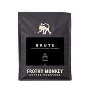 Brute coffee 2lb bag from Frothy Monkey Coffee Roasters