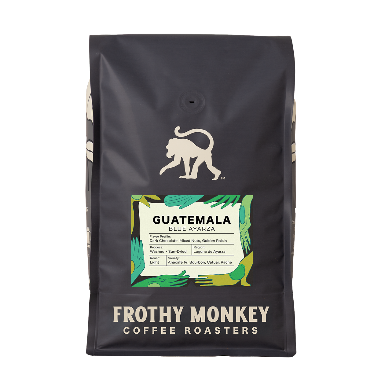 Guatemala Blue Ayarza coffee 5lb bag from Frothy Monkey Coffee Roasters