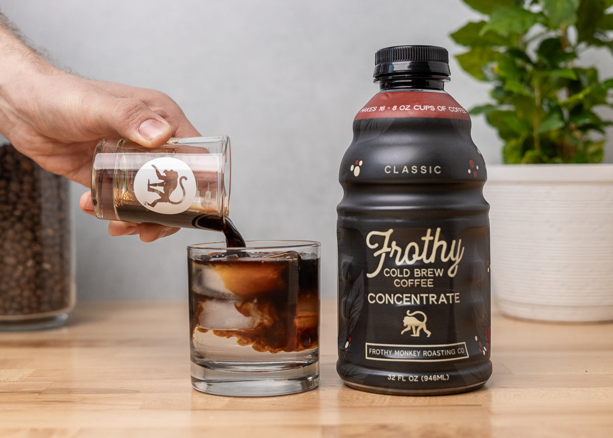 Def Frothy Frothy Coffee Concentrate – Frothy Monkey Coffee Roasters