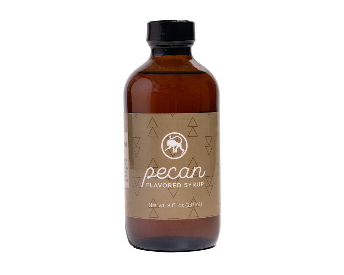 Pecan Coffee Syrup, 8 oz, Small Batch Artisan Syrup - Frothy Monkey ...
