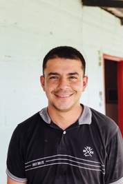 Portrait of coffee producer Andres Cardona at La Ilusion in Santa Barbara, Antioquia, Colombia