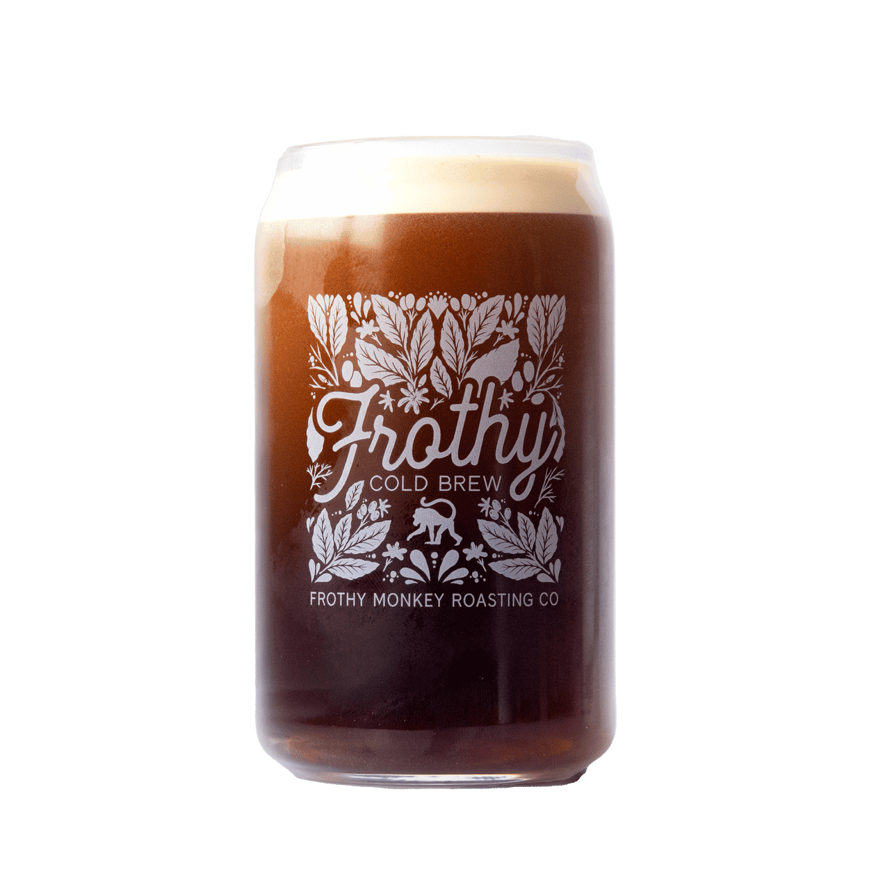 Cold Brew Can Glass (16oz) image 0